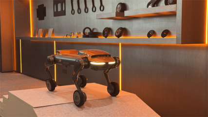 具微科技全球首家具身智能4S店開業(yè) 輪式四足機(jī)器人MOVENEW T1驚艷亮相，引領(lǐng)智能機(jī)器人研發(fā)新浪潮